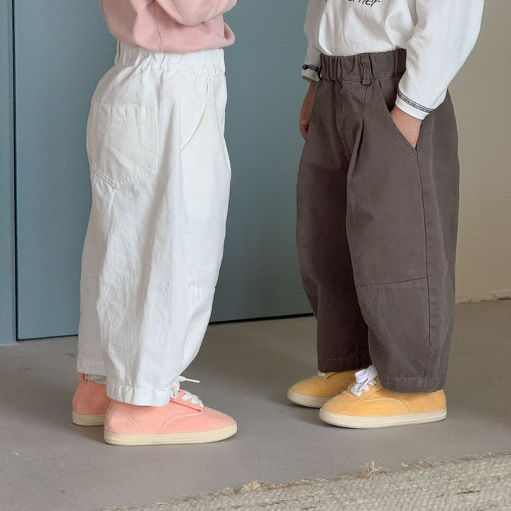 【80-150】シンプルカーブパンツ