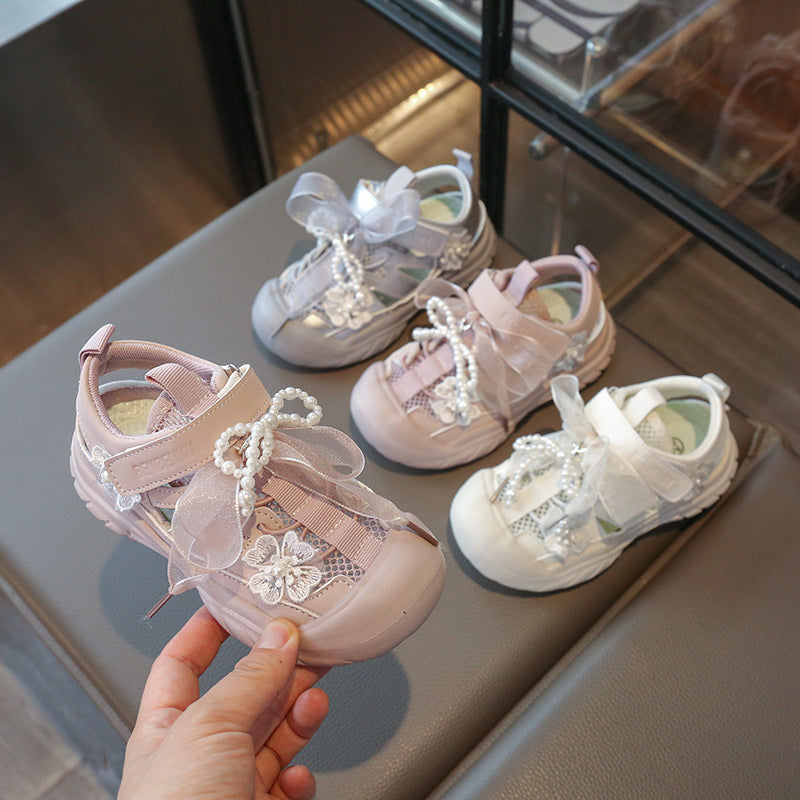 【16.0-21.5】デコラティブメッシュスニーカー