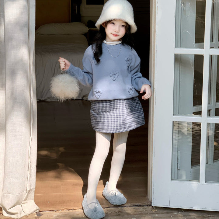 【90-140】ダブルポケットミニスカート