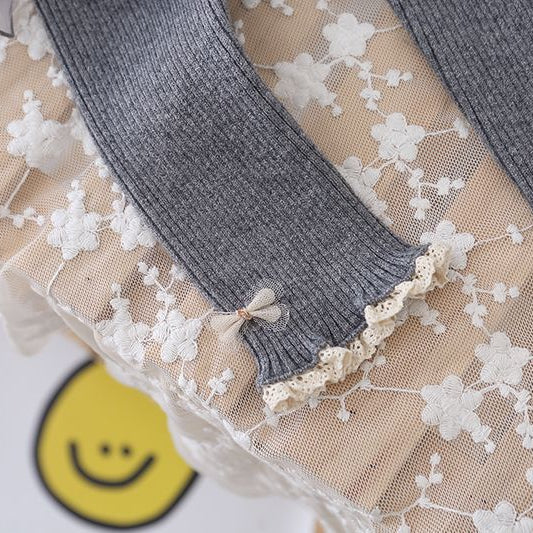 【80-130】リボン＆フリルデザインスカッツ