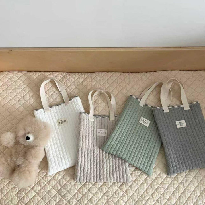 シンプルキルティングバッグ