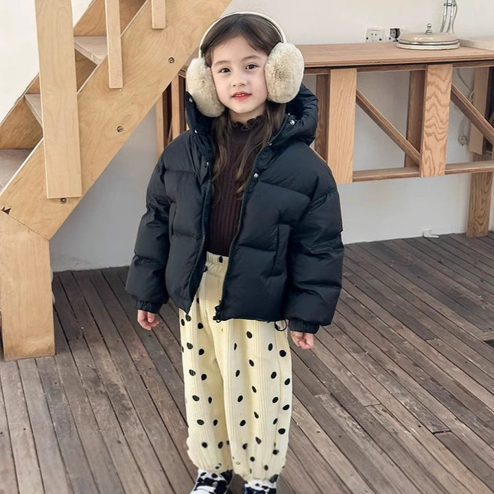 【100-150】中綿フーディージャケット