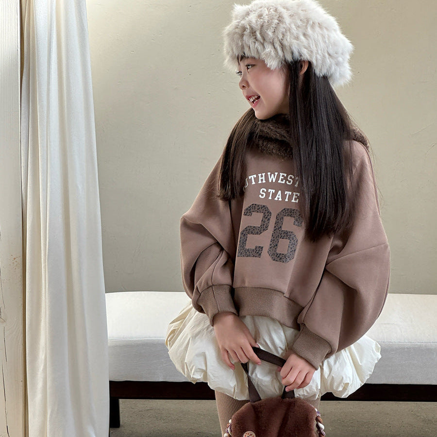 【90-150】フロントプリントトレーナー