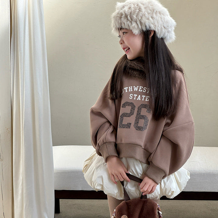 【90-150】フロントプリントトレーナー