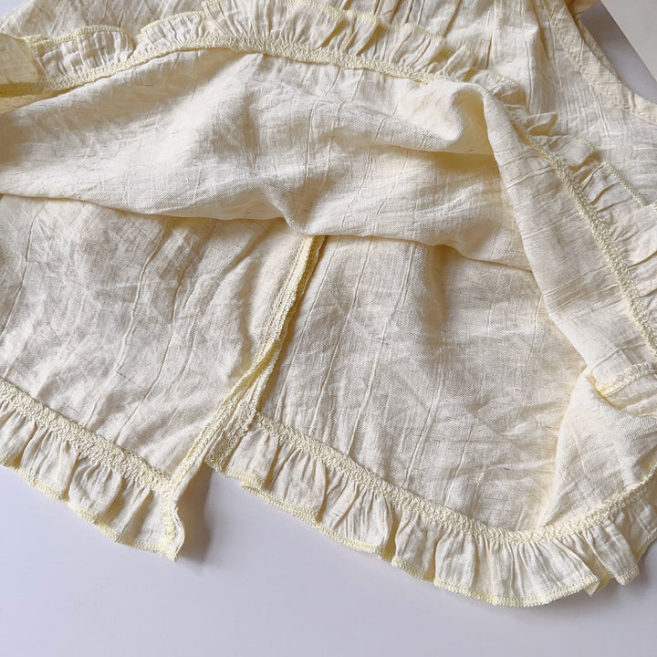 【90-140】フリルデザインホルターネックセットアップ