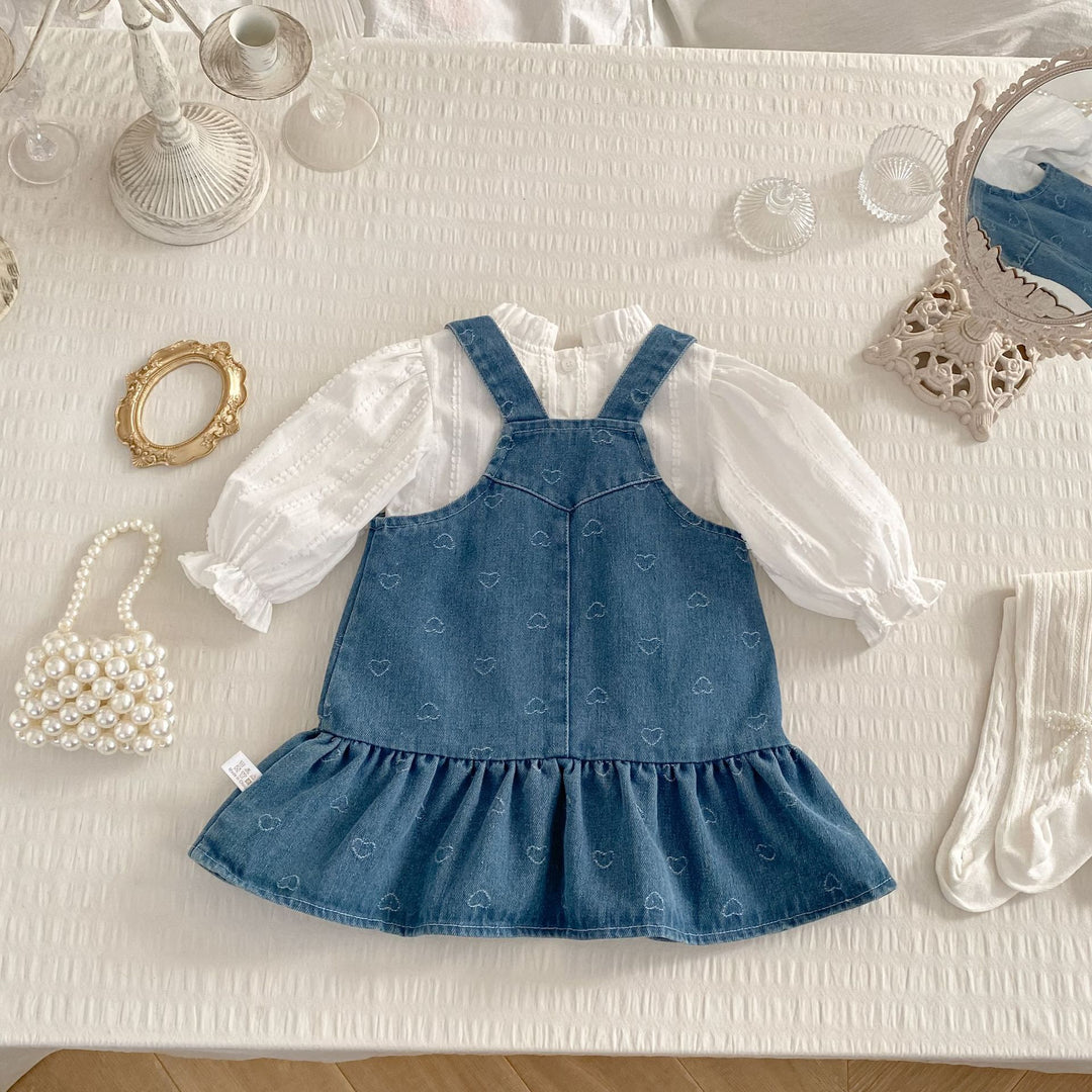 【73-120】フリルスタンドカラープルオーバー