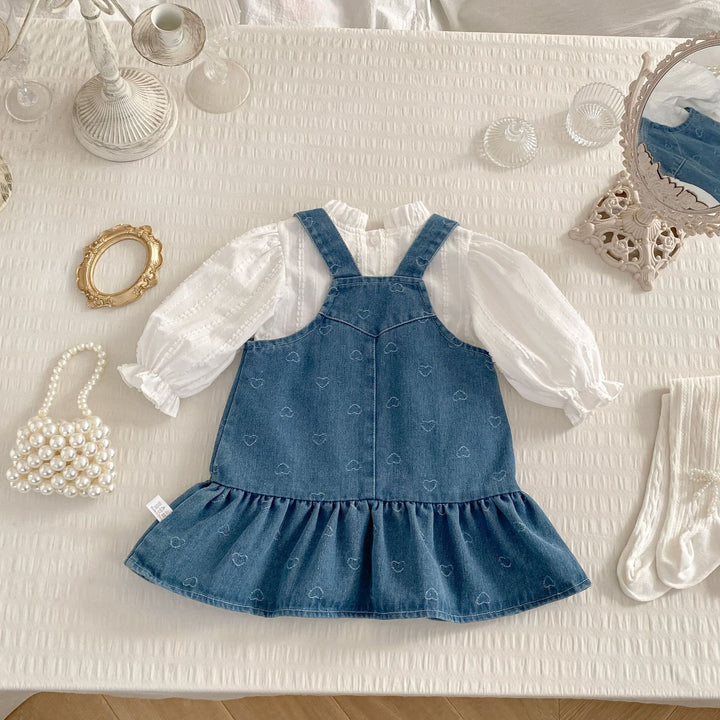 【73-120】フリルスタンドカラープルオーバー