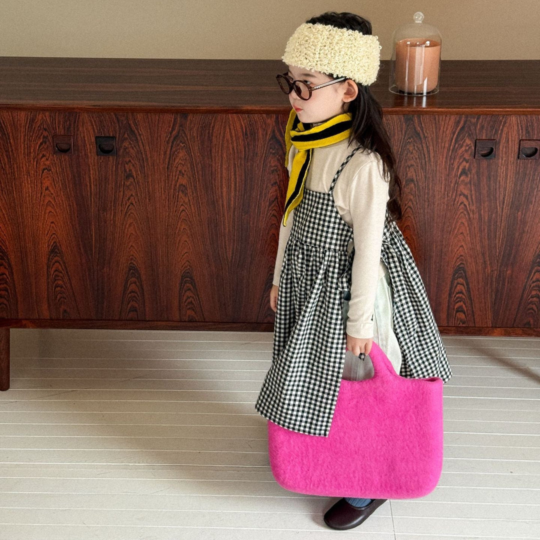 【90-140】ハイネックシンプルプルオーバー