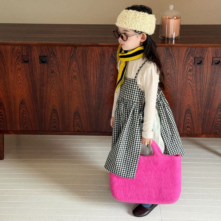 【90-140】ハイネックシンプルプルオーバー