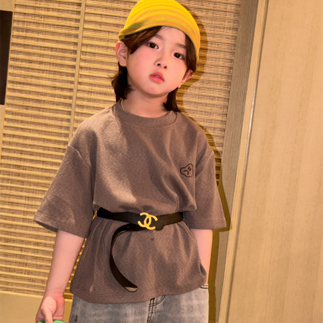 【90-150】ワンポイントデザインＴシャツ