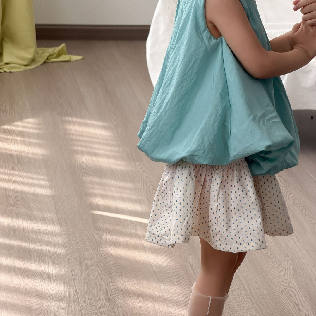 【90-140】裾バルーンノースリーブトップス