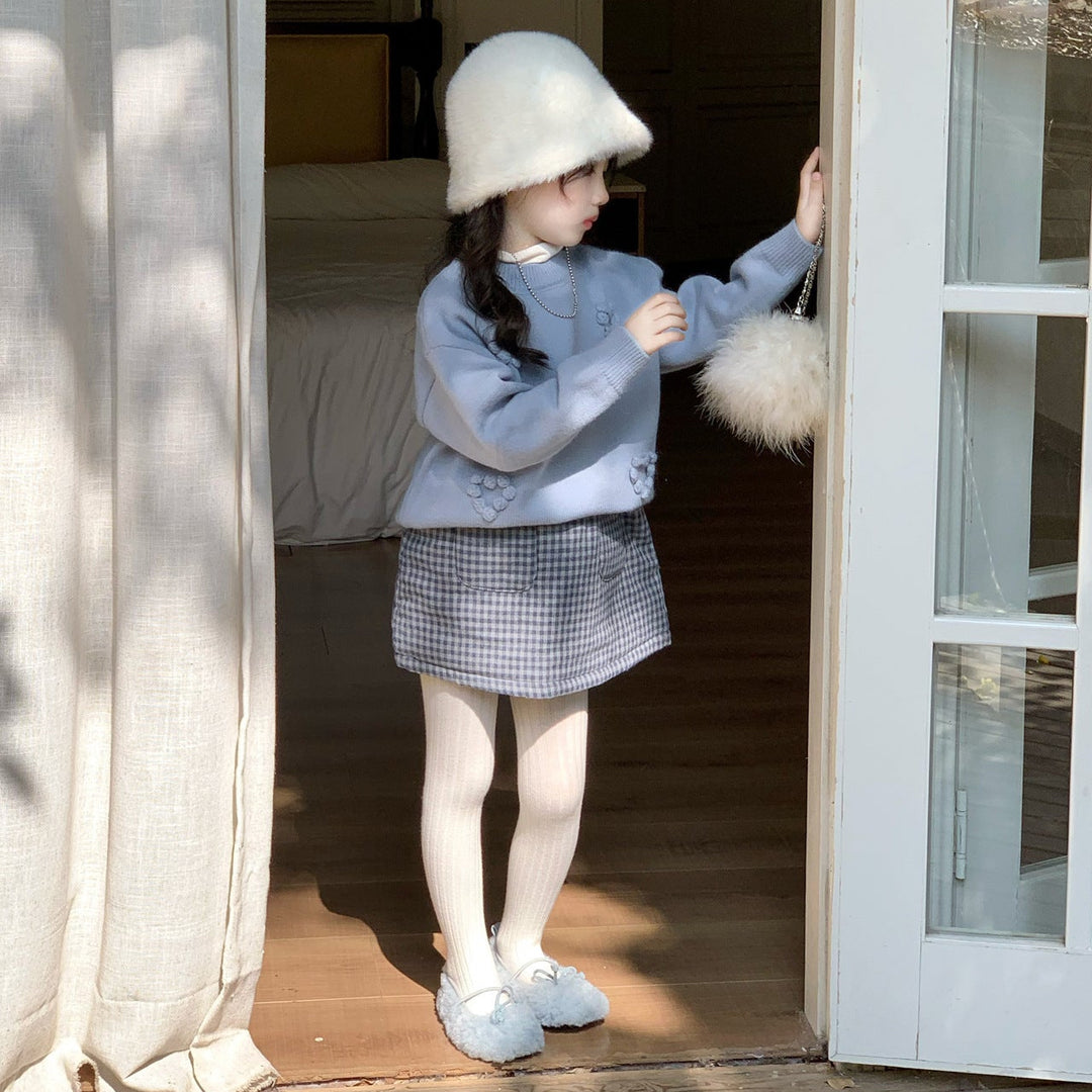 【90-140】ダブルポケットミニスカート