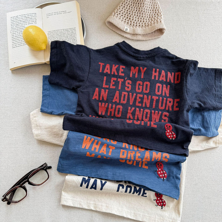 【80-130】ロゴデザインTシャツ