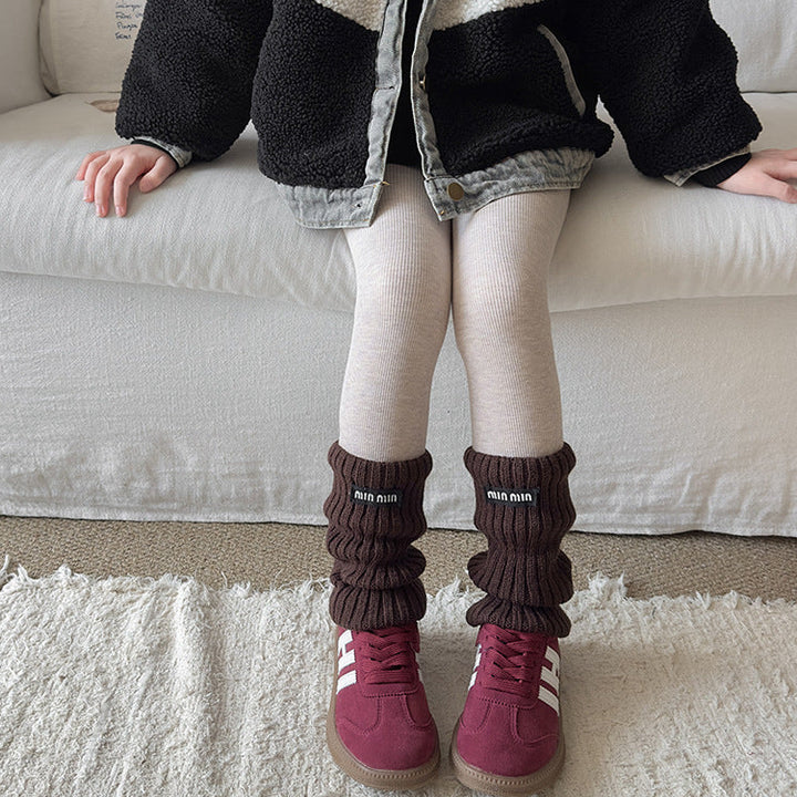 【90-150】ワンポイントワッペンレギンス