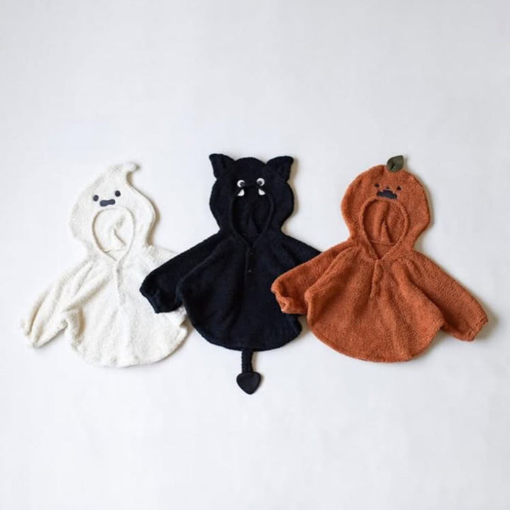 【73-100】ハロウィンポンチョ風プルオーバー