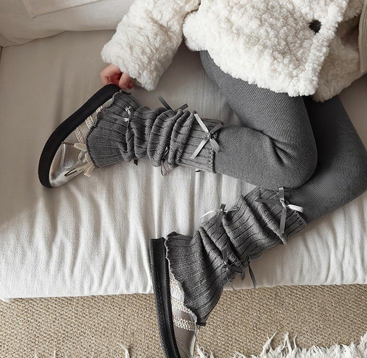 【90-150】リボンモチーフレギンス