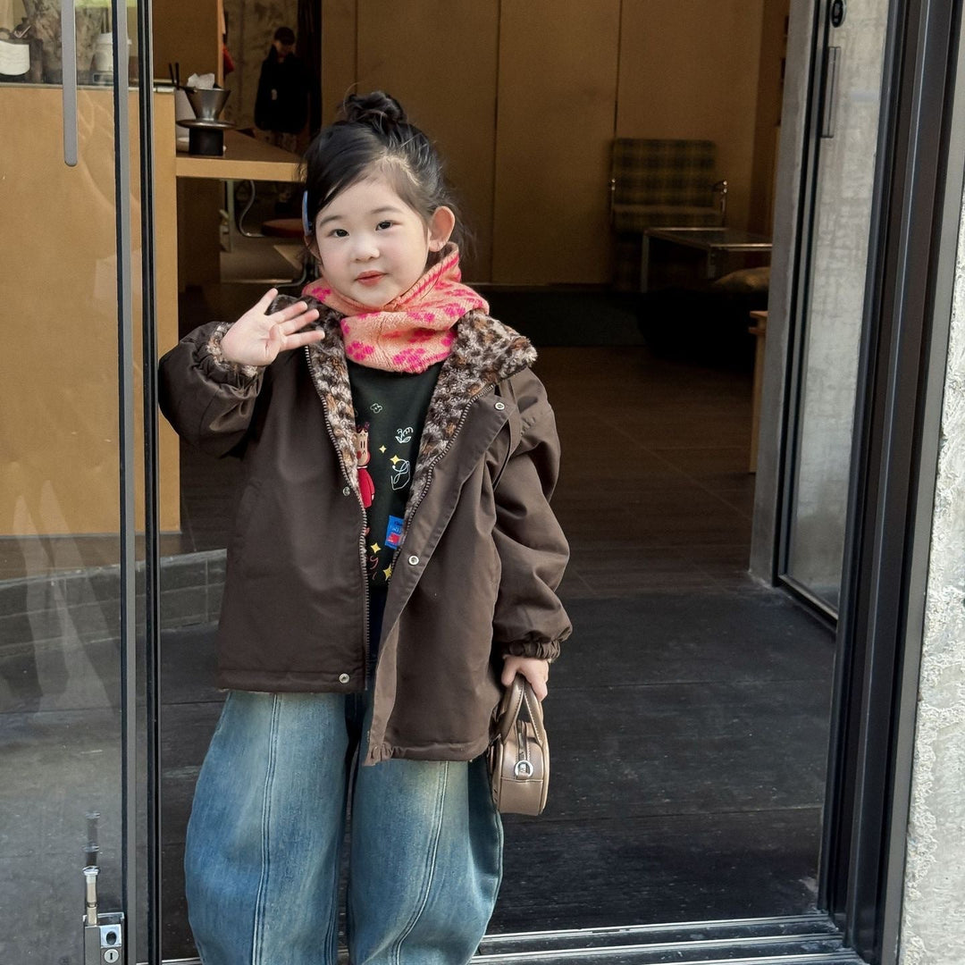 【90-140】リバーシブル切替ブルゾン