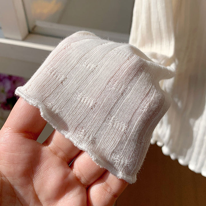 【90-140】リブメロウカーディガン