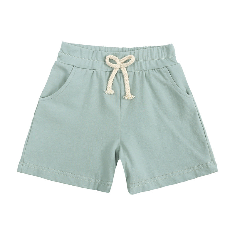 【80-120】シンプルショートパンツ