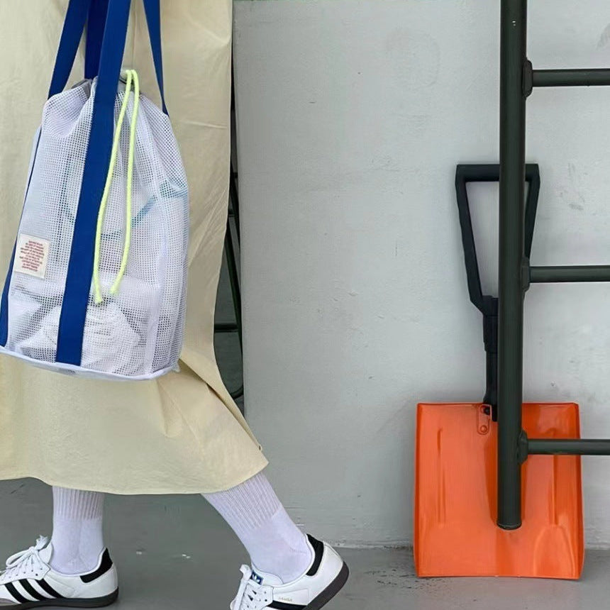 ドローストリングメッシュバッグ