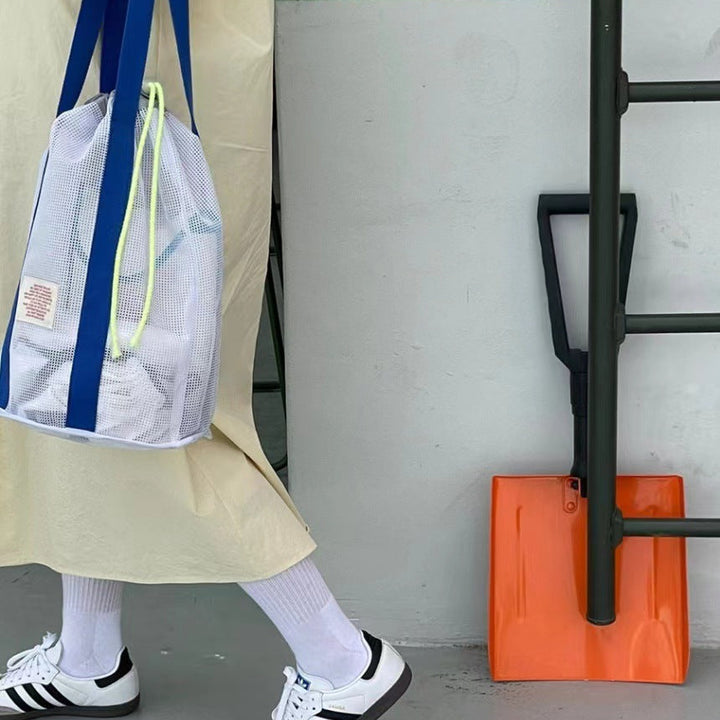 ドローストリングメッシュバッグ