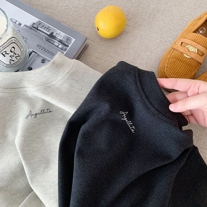 【90-140】ワンポイントロゴトレーナー