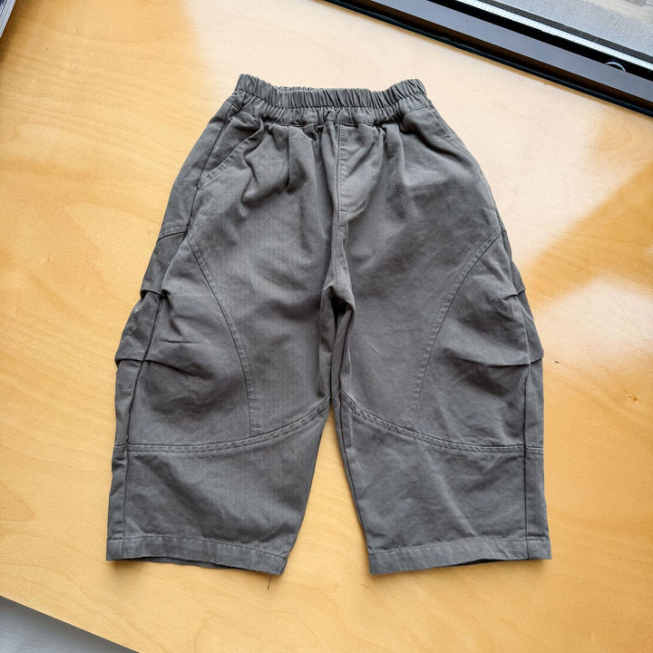 【80-150】シンプルバレルパンツ