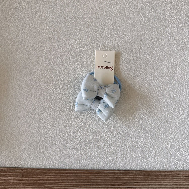 リボンモチーフヘアゴム