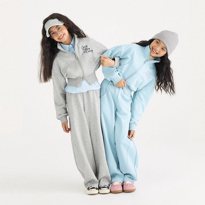 【120-150】ロゴデザインスポーティーセットアップ