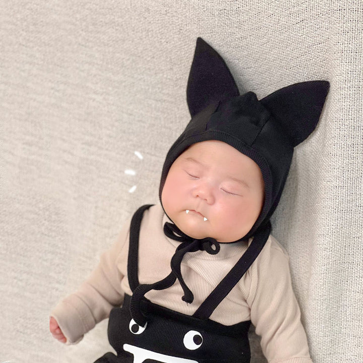 【73-90】帽子付きハロウィンサロペット