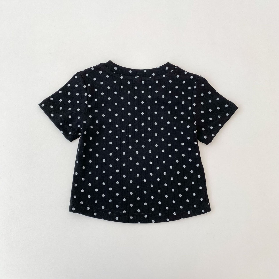 【73-130】フロントリボンTシャツ