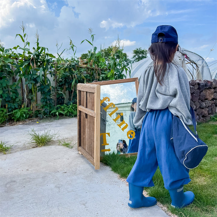 【80-130】ワンポイントNスウェットパンツ