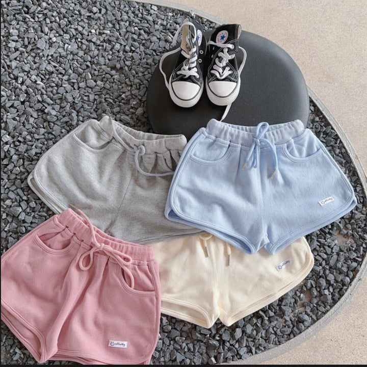 【80-120】カジュアルショートパンツ