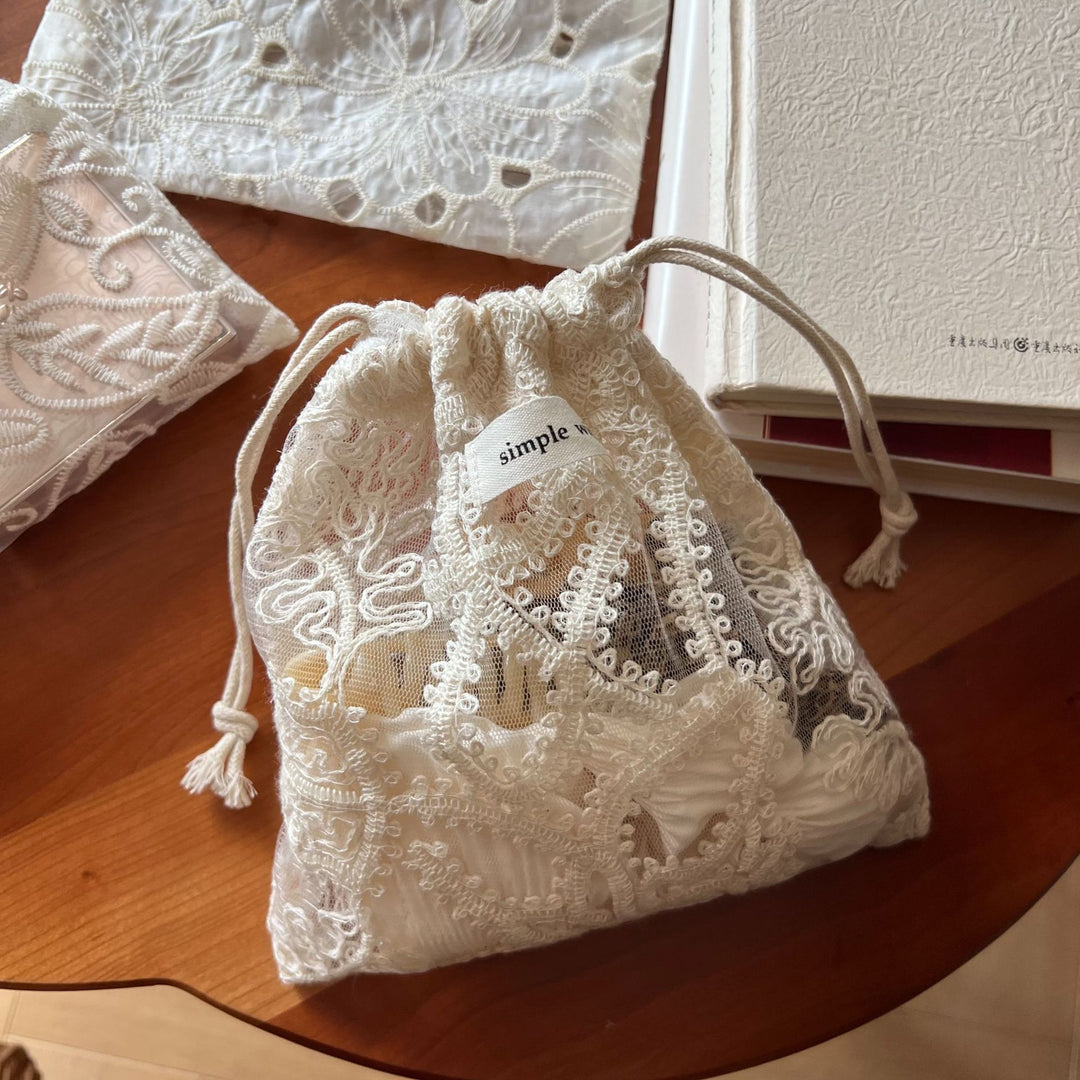 刺繍デザインポーチ