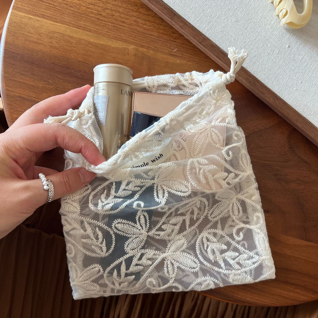 刺繍デザインポーチ