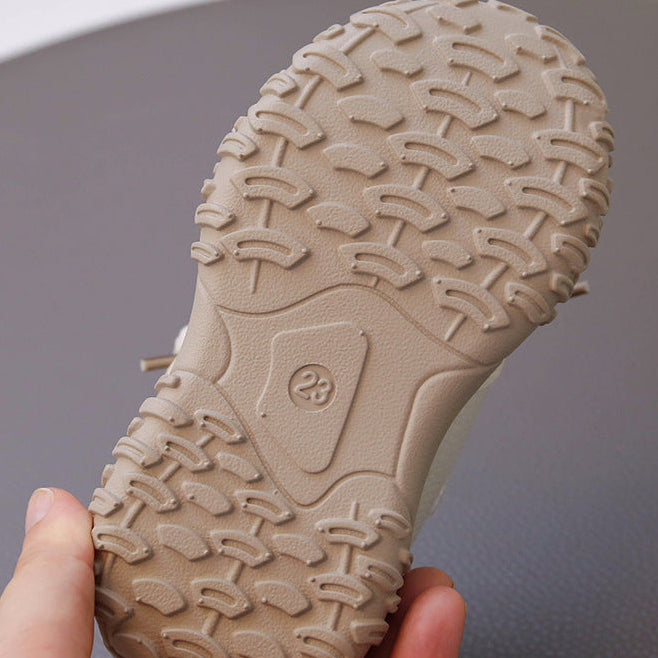 【13.5-18.5】ラインデザインカジュアルスニーカー