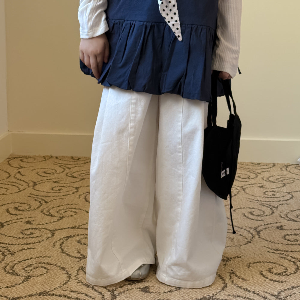 【100-150】ビッグシルエットワイドパンツ