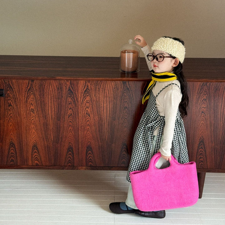 【90-140】ハイネックシンプルプルオーバー