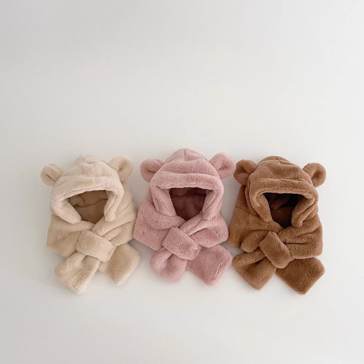 【42-48cm】耳つきフードウォーマー