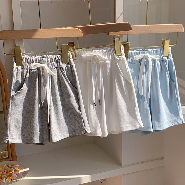 【90-150】シンプルショートパンツ
