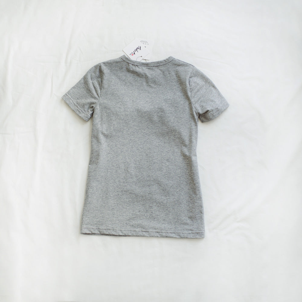 【90-150】ドット柄ビッグリボンTシャツワンピース
