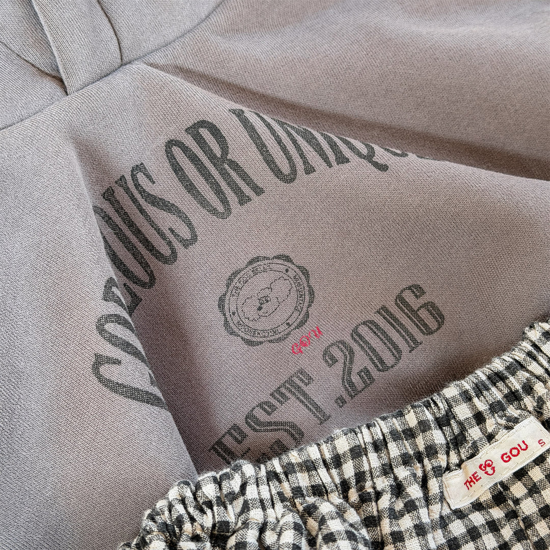 【80-130】ロゴプリントフーディートレーナー