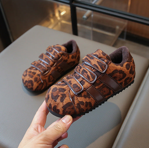 【14.5-20.5】ラインデザインベルクロスニーカー