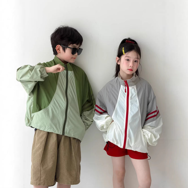 【100-150】フルジップウィンドブレーカー