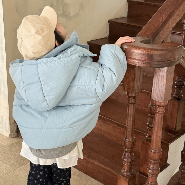 【80-130】フード付き中綿ジャケット