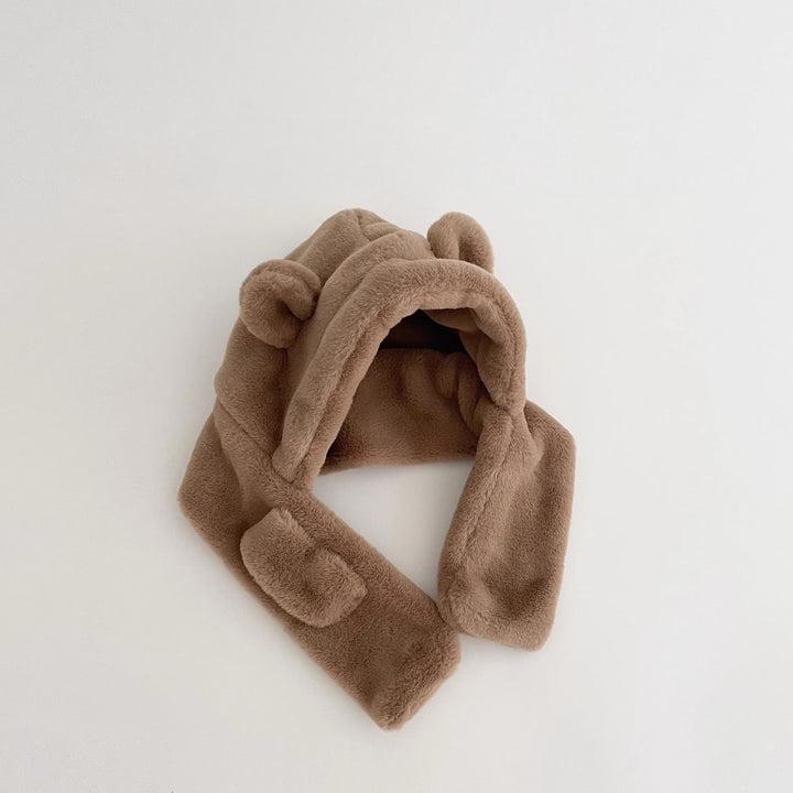 【42-48cm】耳つきフードウォーマー