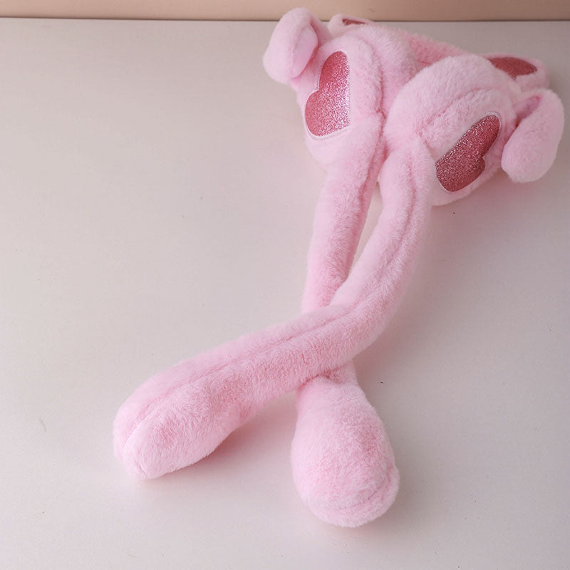 ねこ耳ふわふわイヤーマフ