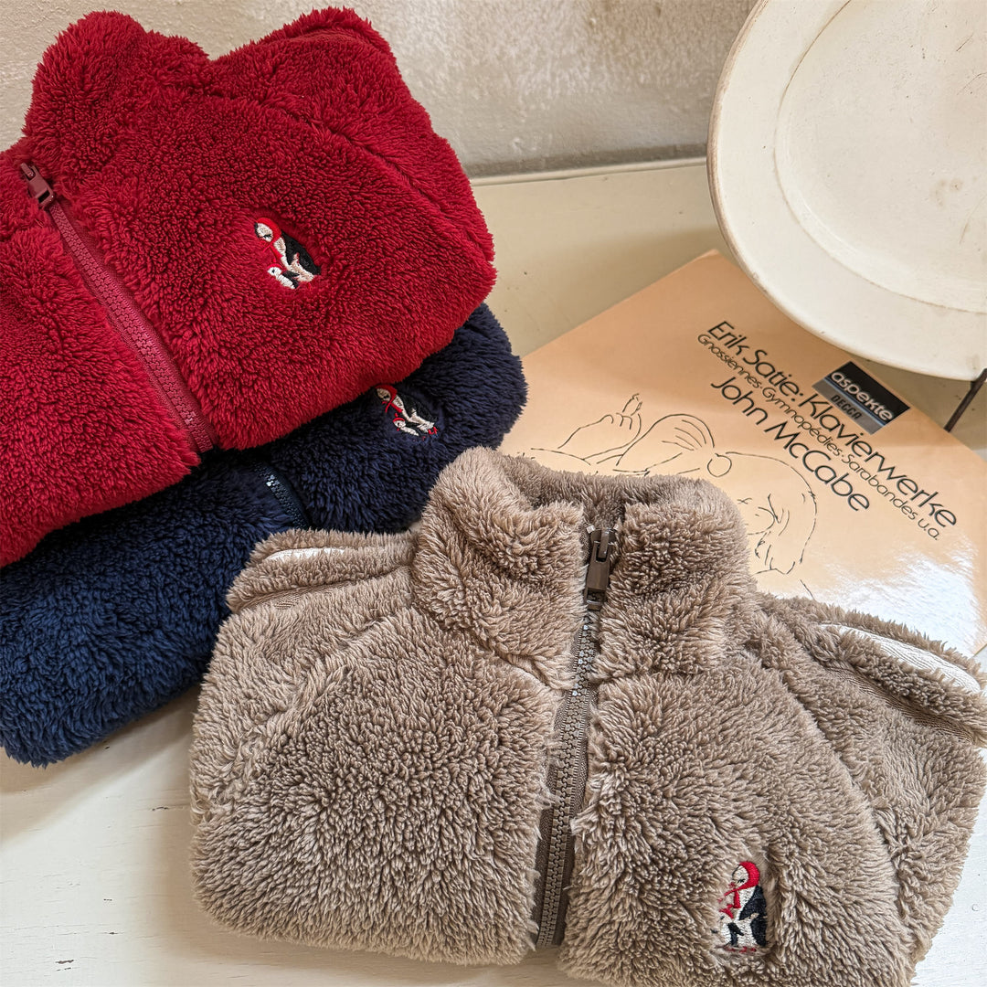 【80-130】サイドラインフリースジャケット