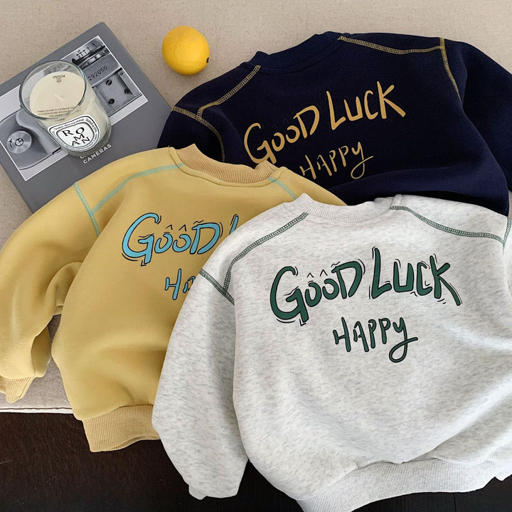 【90-140】GOOD LUCKトレーナー