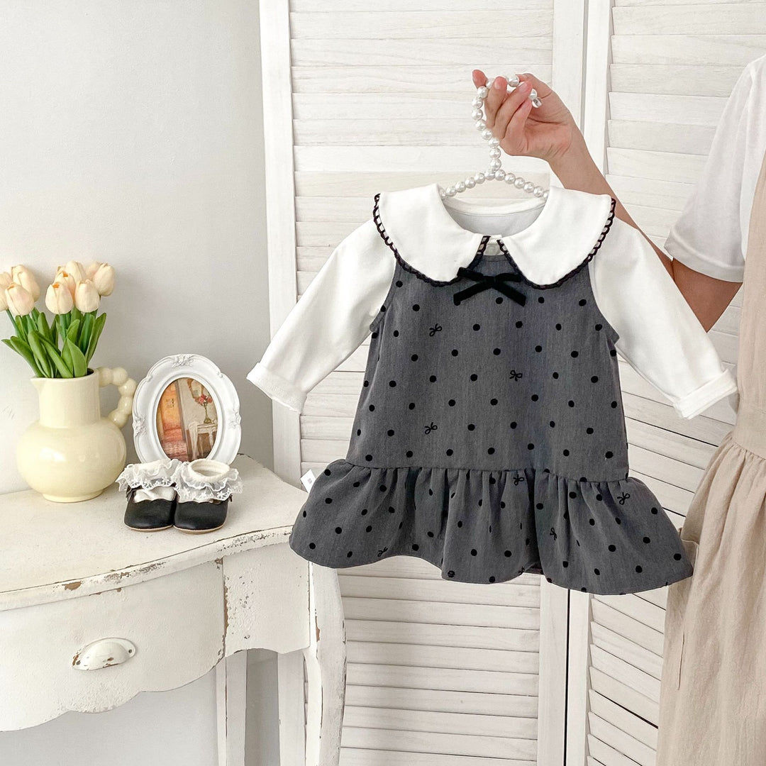 【73-120】襟付き長袖プルオーバー